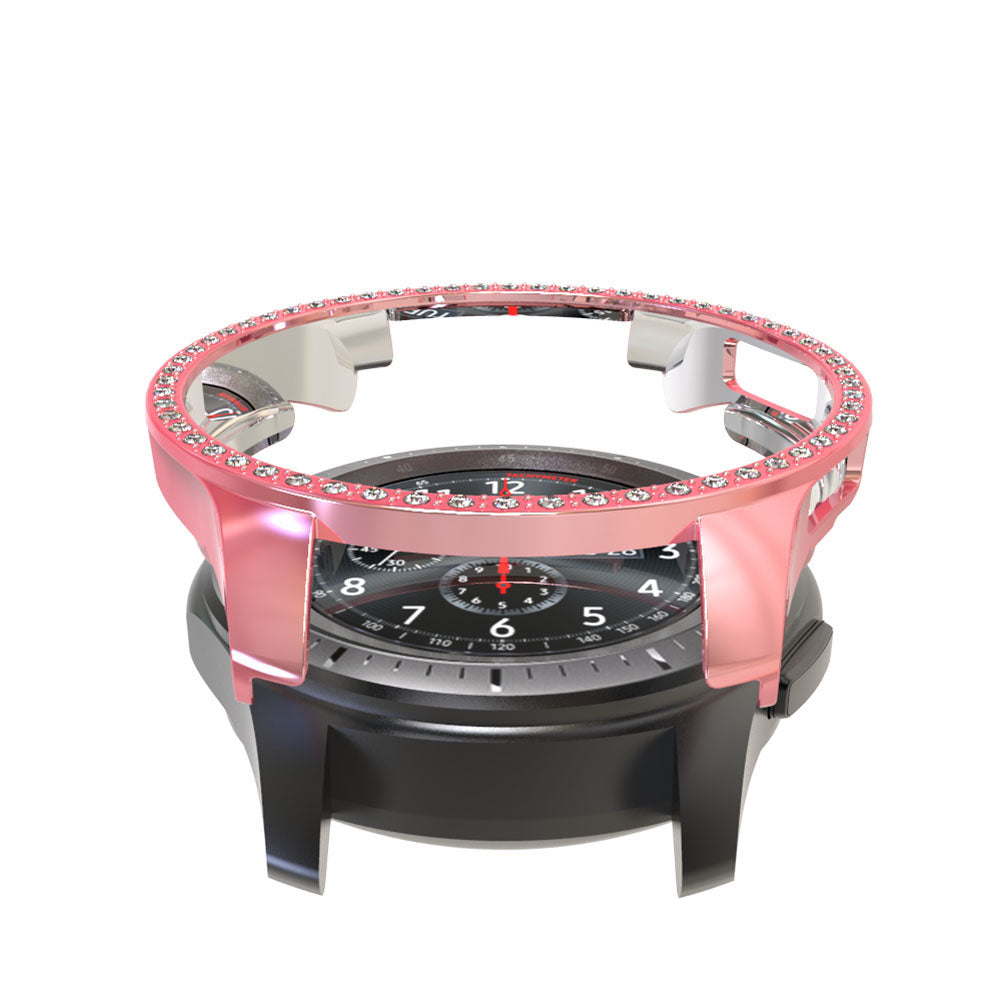 Rhinestone Decor Hard PC Protective Shell for Samsung Galaxy Watch 46mm