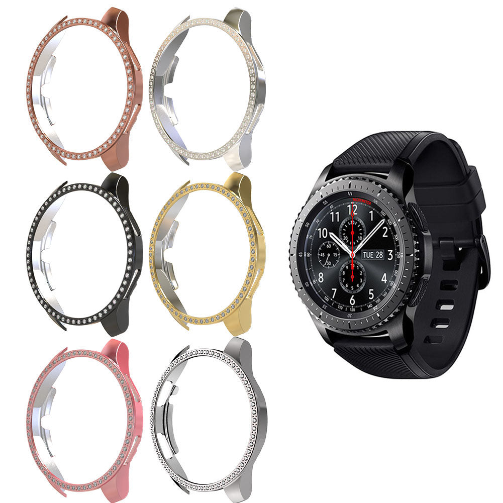 Rhinestone Decor Hard PC Protective Shell for Samsung Galaxy Watch 46mm
