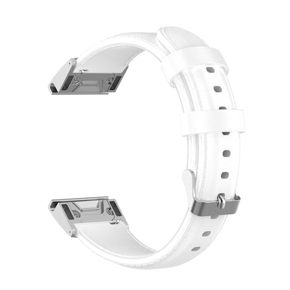 20mm Oil Wax Skin Cowhide Leather Watch Band for Samsung Galaxy Watch4 Classic 46mm 42mm/Watch4 44mm 40mm/Garmin Fenix 6S Pro