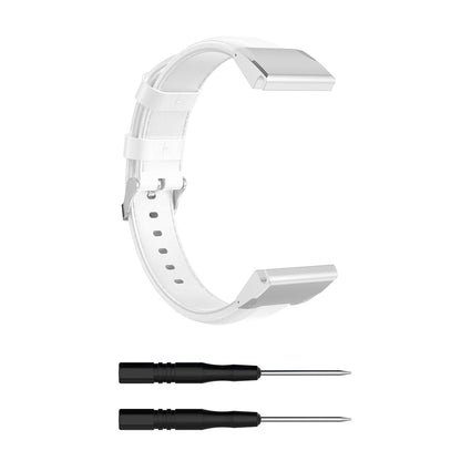 20mm Oil Wax Skin Cowhide Leather Watch Band for Samsung Galaxy Watch4 Classic 46mm 42mm/Watch4 44mm 40mm/Garmin Fenix 6S Pro