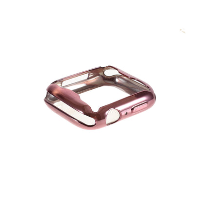 All-round Electroplating TPU Watch Cover Frame for Apple Watch Series 4 / 5 / 6 / SE / SE (2022) 40mm