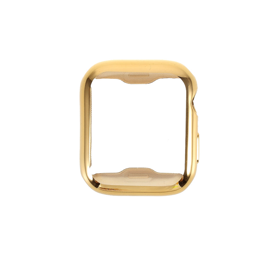 All-round Electroplating TPU Watch Cover Frame for Apple Watch Series 4 / 5 / 6 / SE / SE (2022) 40mm