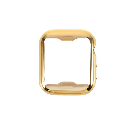 All-round Electroplating TPU Watch Cover Frame for Apple Watch Series 4 / 5 / 6 / SE / SE (2022) 40mm