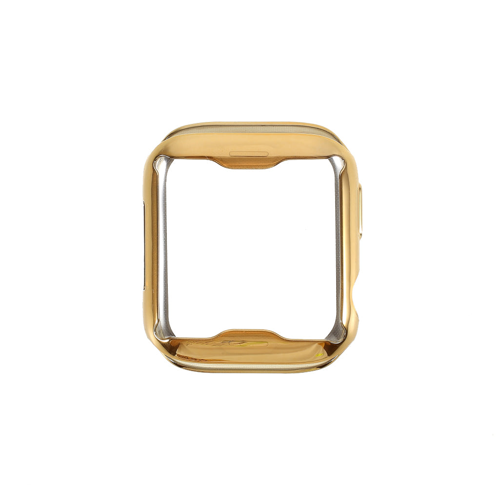 All-round Electroplating TPU Watch Cover Frame for Apple Watch Series 4 / 5 / 6 / SE / SE (2022) 40mm