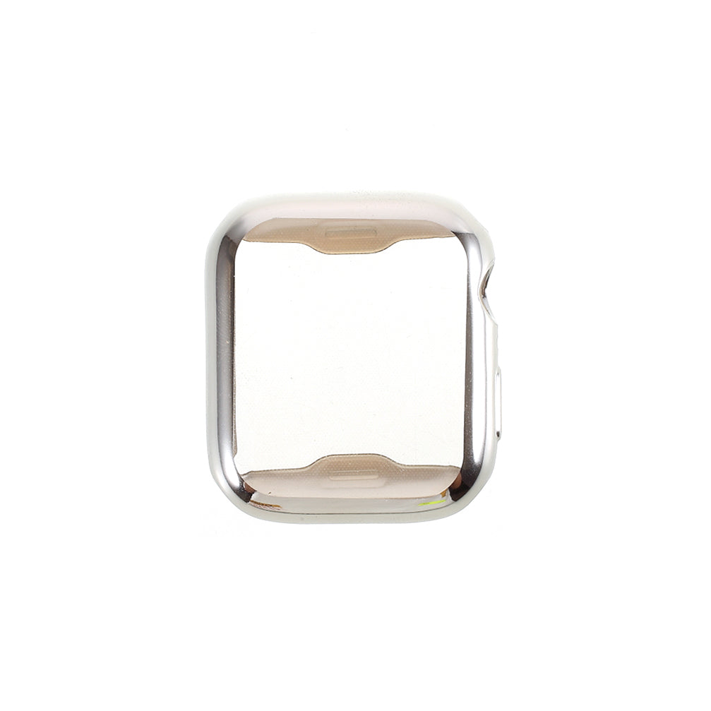 All-round Electroplating TPU Watch Cover Frame for Apple Watch Series 4 / 5 / 6 / SE / SE (2022) 40mm