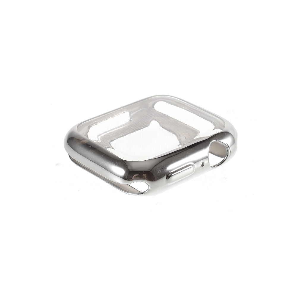 All-round Electroplating TPU Watch Cover Frame for Apple Watch Series 4 / 5 / 6 / SE / SE (2022) 40mm