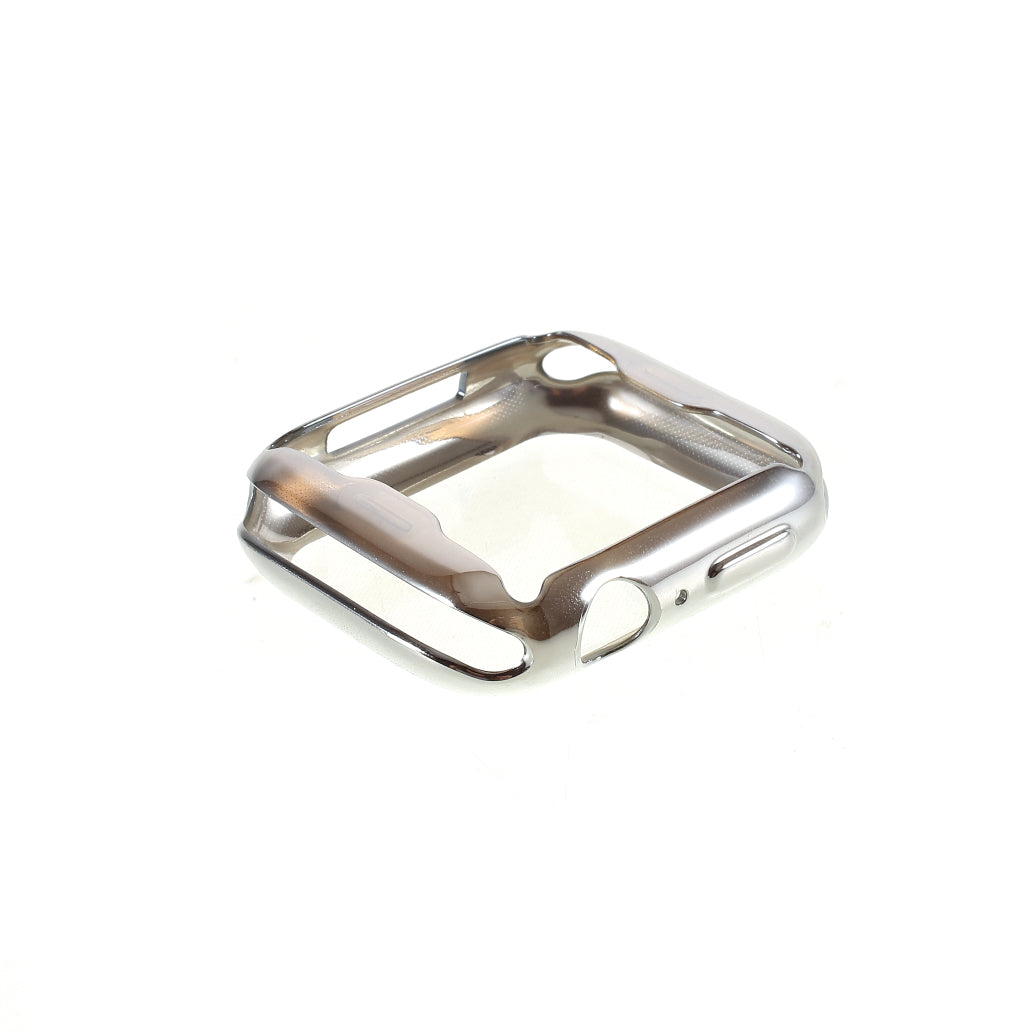 All-round Electroplating TPU Watch Cover Frame for Apple Watch Series 4 / 5 / 6 / SE / SE (2022) 40mm