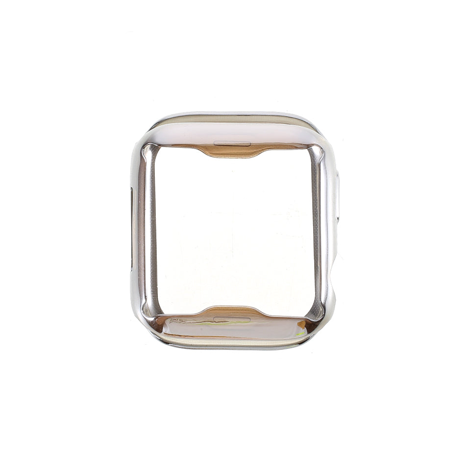 All-round Electroplating TPU Watch Cover Frame for Apple Watch Series 4 / 5 / 6 / SE / SE (2022) 40mm