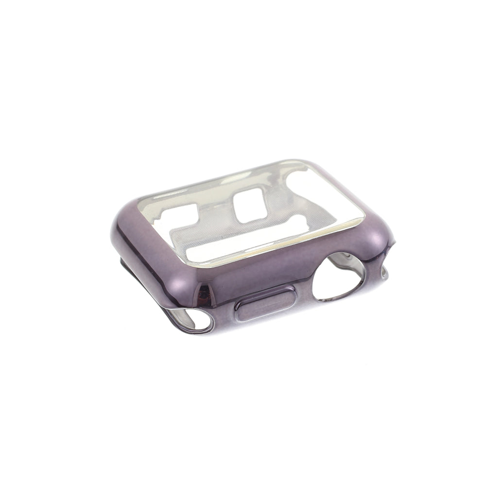 All-round Electroplating TPU Watch Cover Frame for Apple Watch Series 4 / 5 / 6 / SE / SE (2022) 40mm