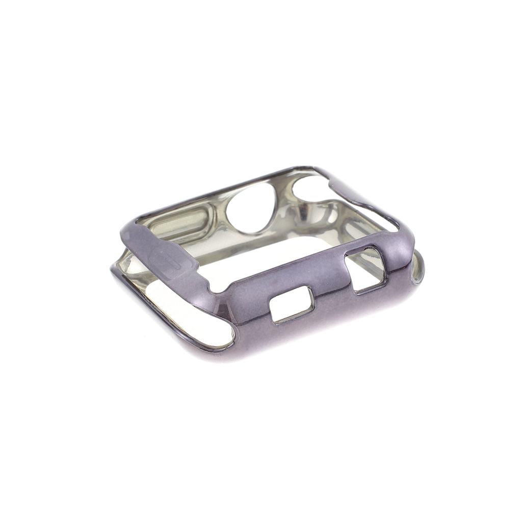 All-round Electroplating TPU Watch Cover Frame for Apple Watch Series 4 / 5 / 6 / SE / SE (2022) 40mm