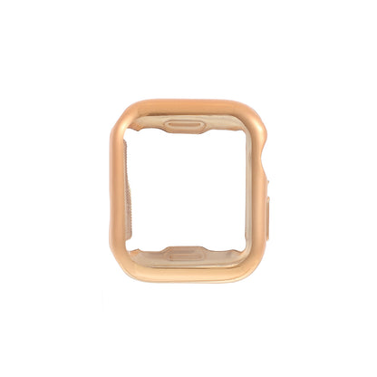 All-round Electroplating TPU Watch Cover Frame for Apple Watch Series 4 / 5 / 6 / SE / SE (2022) 40mm