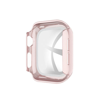Rhinestone Decor Tempered Glass+PC All-round Protective Watch Case for Apple Watch Series 3/2/1 38mm