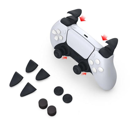 8PCS/Set L2 R2 Trigger Button + Rocker Cap for Sony PS5 Gamepad