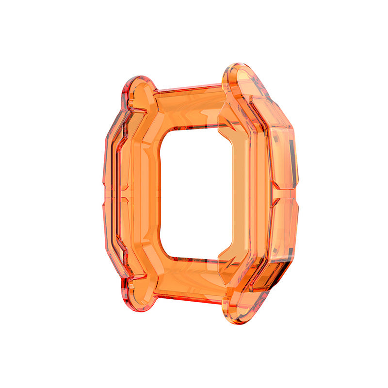 Shockproof Clear TPU Smart Watch Cover Case Protector for Huami Amazfit Neo