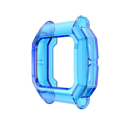 Shockproof Clear TPU Smart Watch Cover Case Protector for Huami Amazfit Neo