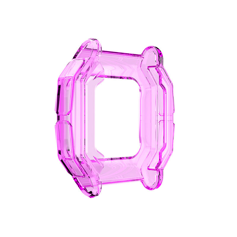 Shockproof Clear TPU Smart Watch Cover Case Protector for Huami Amazfit Neo