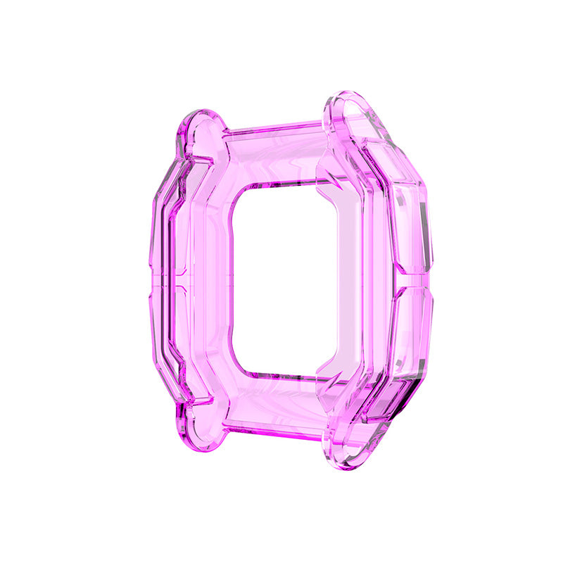 Shockproof Clear TPU Smart Watch Cover Case Protector for Huami Amazfit Neo