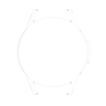 Half Hollowed Watch Cover PC Anti-Scratch Protection Frame Shell for Samsung Galaxy Watch4 Classic 46mm