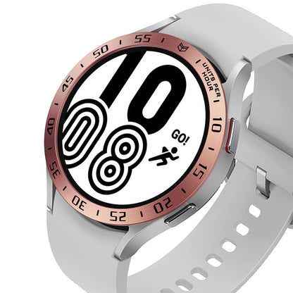 Anti-Scratch Protection Stainless Steel Case Watch Bezel Ring for Samsung Galaxy Watch4 44mm