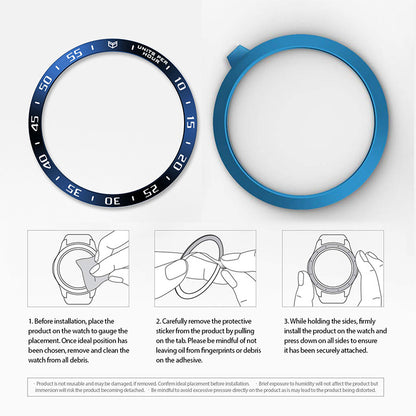 Anti-Scratch Protection Stainless Steel Case Watch Bezel Ring for Samsung Galaxy Watch4 44mm
