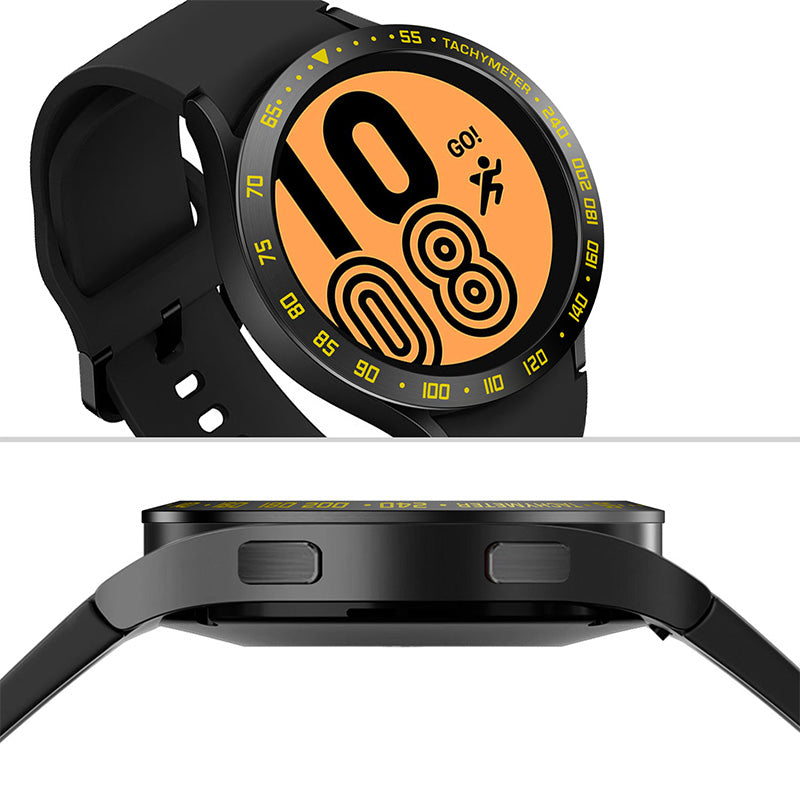 Stainless Steel Watch Bezel Anti-scratch Ring Cover for Samsung Galaxy Watch4 44mm