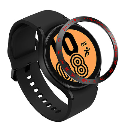 Stainless Steel Watch Bezel Anti-scratch Ring Cover for Samsung Galaxy Watch4 44mm