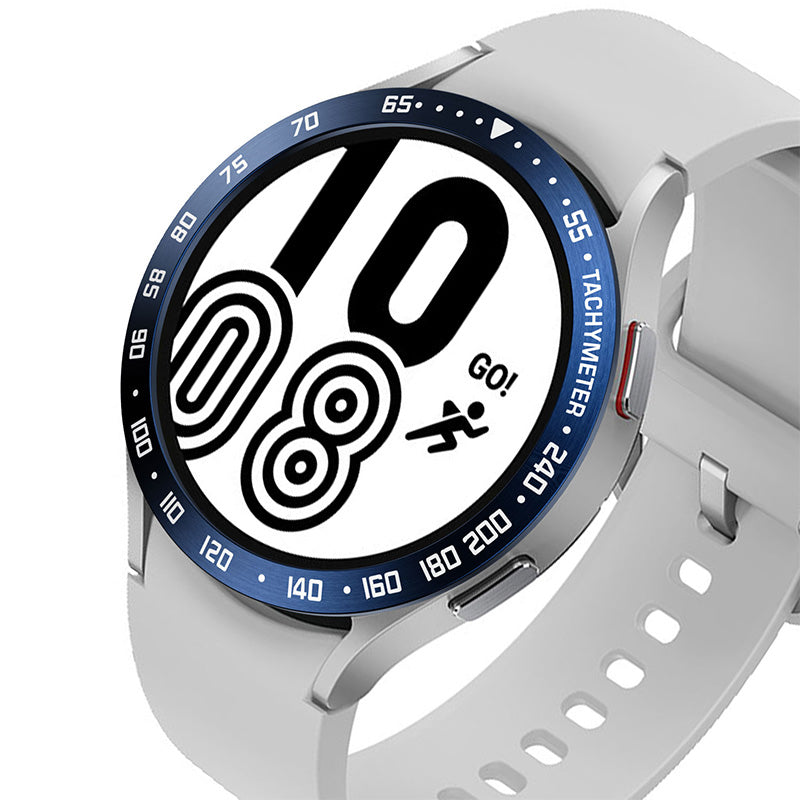 Stainless Steel Watch Bezel Anti-scratch Ring Cover for Samsung Galaxy Watch4 44mm
