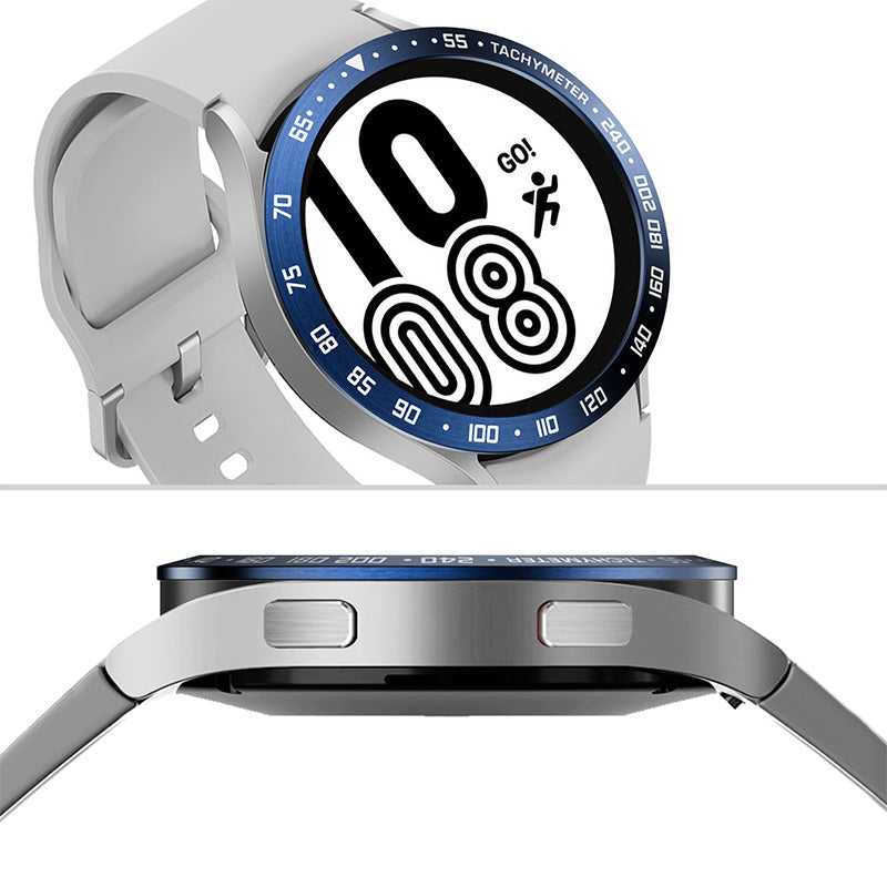 Stainless Steel Watch Bezel Anti-scratch Ring Cover for Samsung Galaxy Watch4 44mm