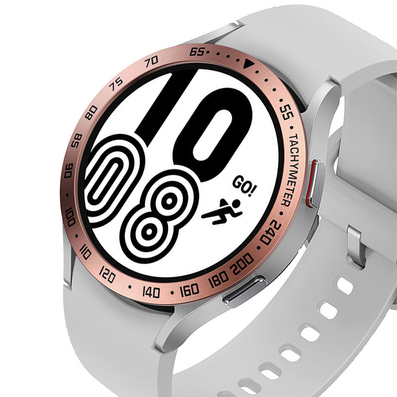 Stainless Steel Watch Bezel Anti-scratch Ring Cover for Samsung Galaxy Watch4 44mm