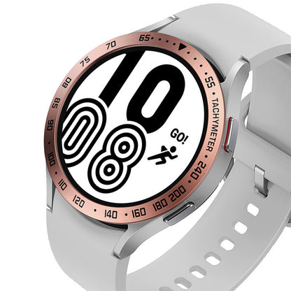 Stainless Steel Watch Bezel Anti-scratch Ring Cover for Samsung Galaxy Watch4 44mm