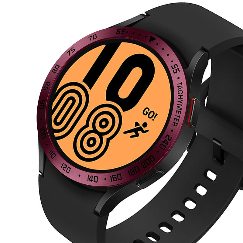 Stainless Steel Watch Bezel Anti-scratch Ring Cover for Samsung Galaxy Watch4 44mm