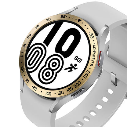 Stainless Steel Watch Bezel Anti-scratch Ring Cover for Samsung Galaxy Watch4 44mm