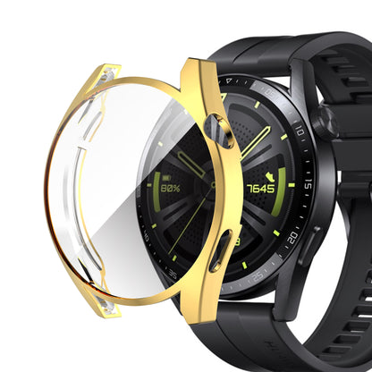 Electroplating Soft TPU Protective Watch Case Protector Cover for Huawei Watch GT 3 46mm
