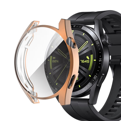 Electroplating Soft TPU Protective Watch Case Protector Cover for Huawei Watch GT 3 46mm