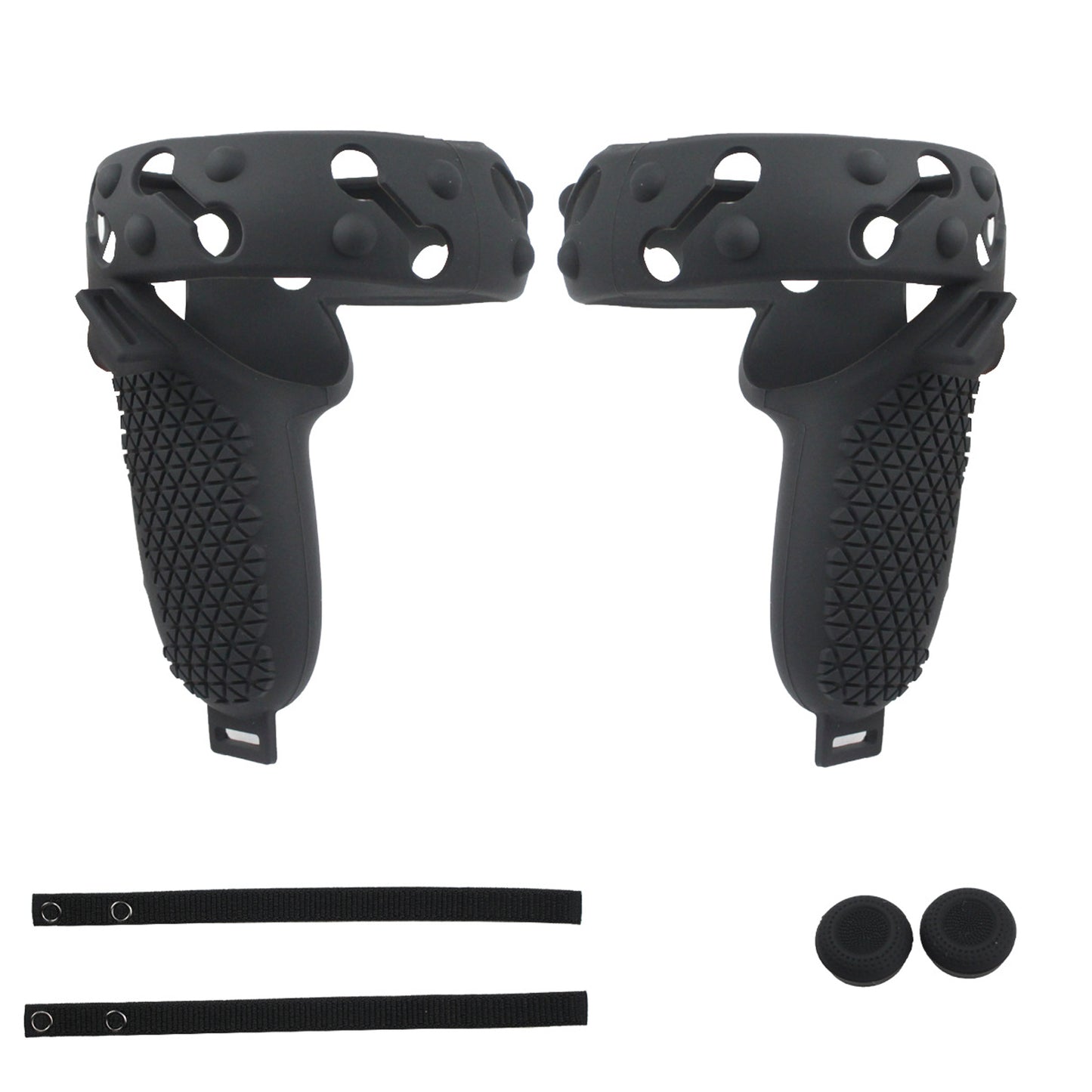 1 Pair Silicone Protective Grip Cover for Oculus Quest 2 VR Controller Handle Sleeve Case