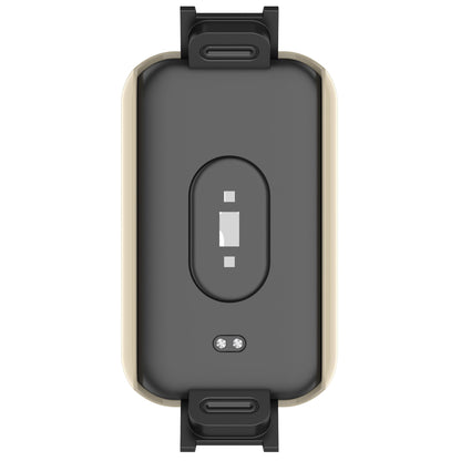 Built-in with Tempered Glass Screen Protector Anti-drop PC Watch Case for Xiaomi Redmi Smart Band Pro