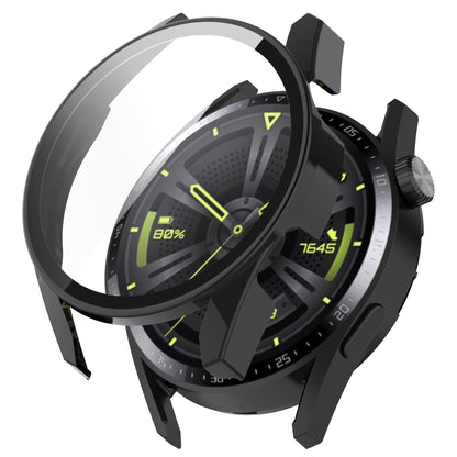 2-in-1 Watch Case Hard PC Frame + Tempered Glass Screen Protector for Huawei Watch GT 3 46mm