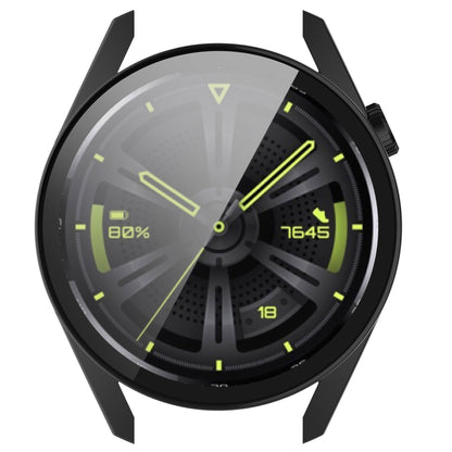 2-in-1 Watch Case Hard PC Frame + Tempered Glass Screen Protector for Huawei Watch GT 3 46mm