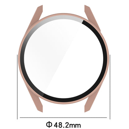 2-in-1 Watch Case Hard PC Frame + Tempered Glass Screen Protector for Huawei Watch GT 3 46mm