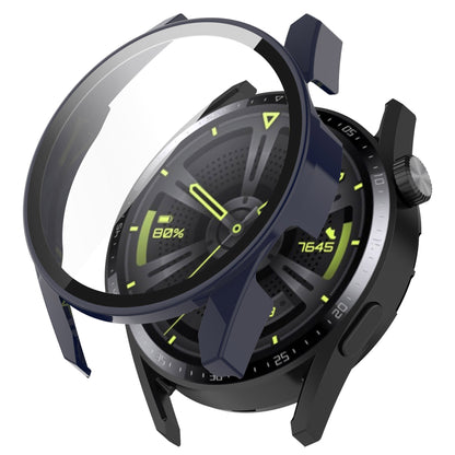 2-in-1 Watch Case Hard PC Frame + Tempered Glass Screen Protector for Huawei Watch GT 3 46mm