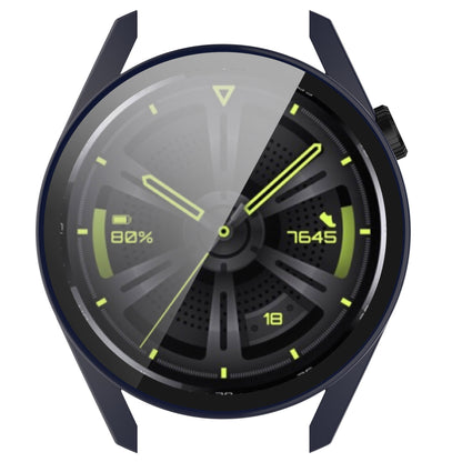 2-in-1 Watch Case Hard PC Frame + Tempered Glass Screen Protector for Huawei Watch GT 3 46mm