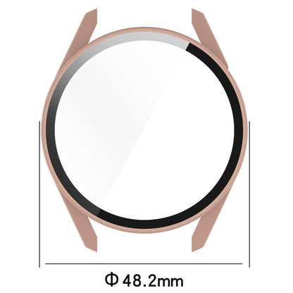 2-in-1 Watch Case Hard PC Frame + Tempered Glass Screen Protector for Huawei Watch GT 3 46mm