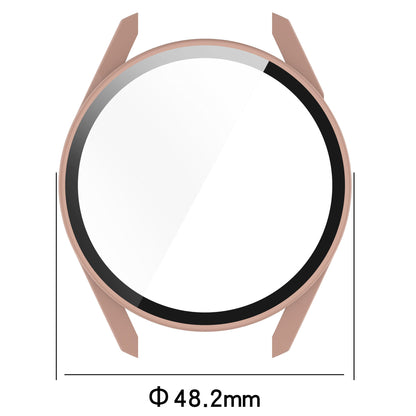 2-in-1 Watch Case Hard PC Frame + Tempered Glass Screen Protector for Huawei Watch GT 3 46mm