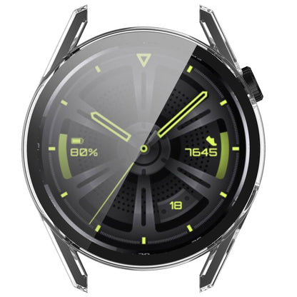 2-in-1 Watch Case Hard PC Frame + Tempered Glass Screen Protector for Huawei Watch GT 3 46mm