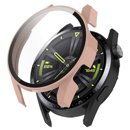 2-in-1 Watch Case Hard PC Frame + Tempered Glass Screen Protector for Huawei Watch GT 3 46mm