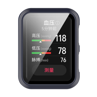 For Huawei Watch D All-around Hard PC Protective Case with Built-in Tempered Glass Screen Protector
