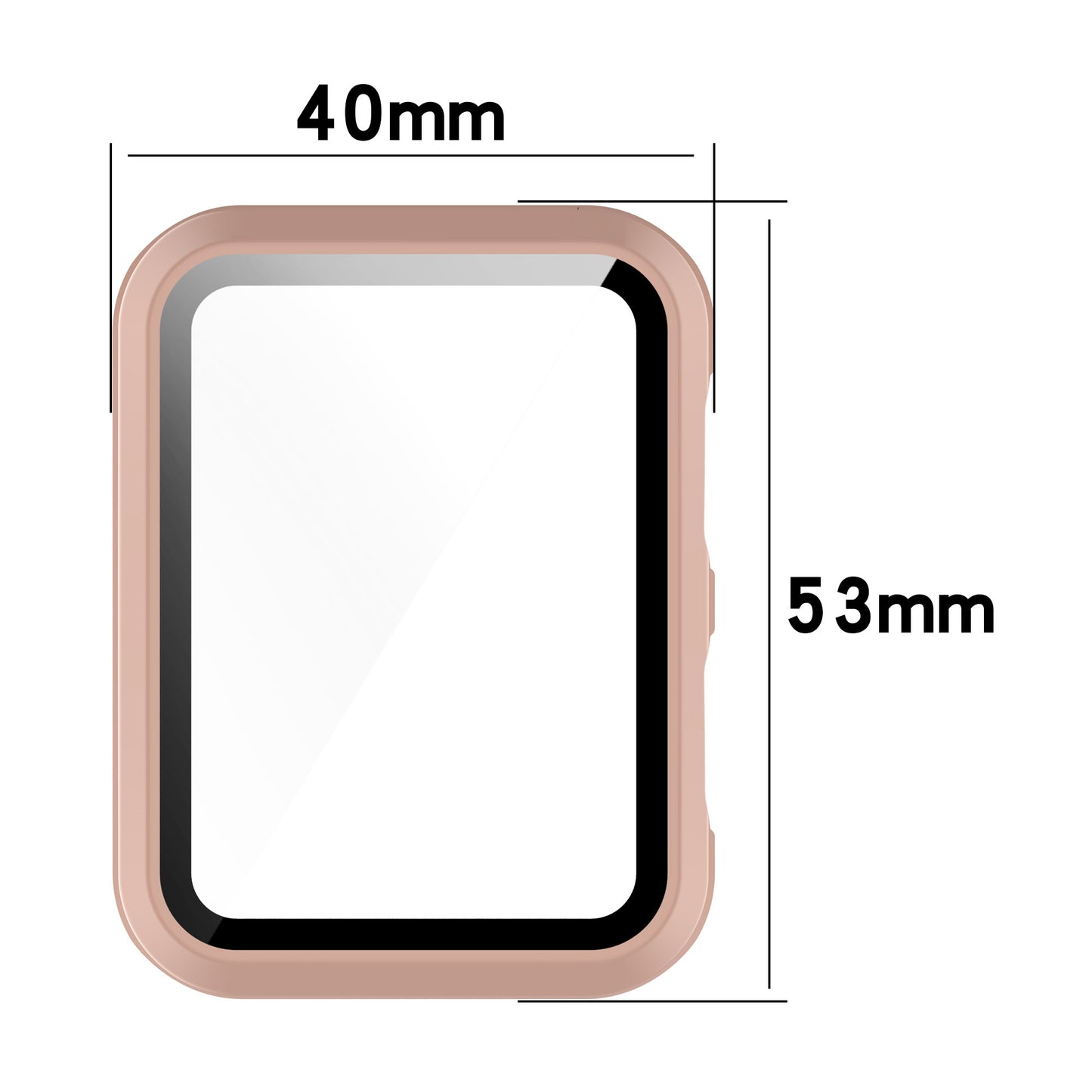 For Huawei Watch D All-around Hard PC Protective Case with Built-in Tempered Glass Screen Protector