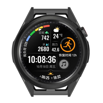 For Huawei Watch GT Runner Transparent TPU Smart Watch Half Cover Protective Case