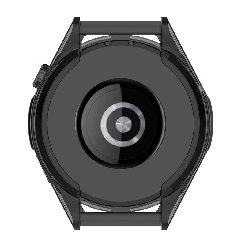 For Huawei Watch GT Runner Transparent TPU Smart Watch Half Cover Protective Case