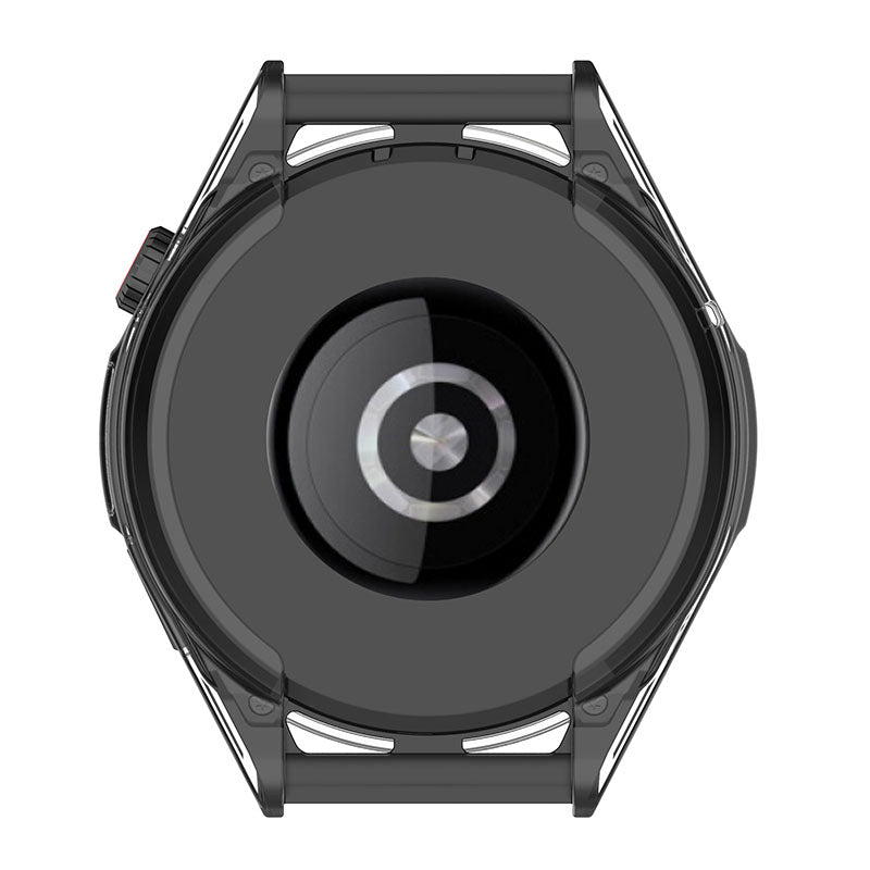 For Huawei Watch GT Runner Transparent TPU Smart Watch Half Cover Protective Case